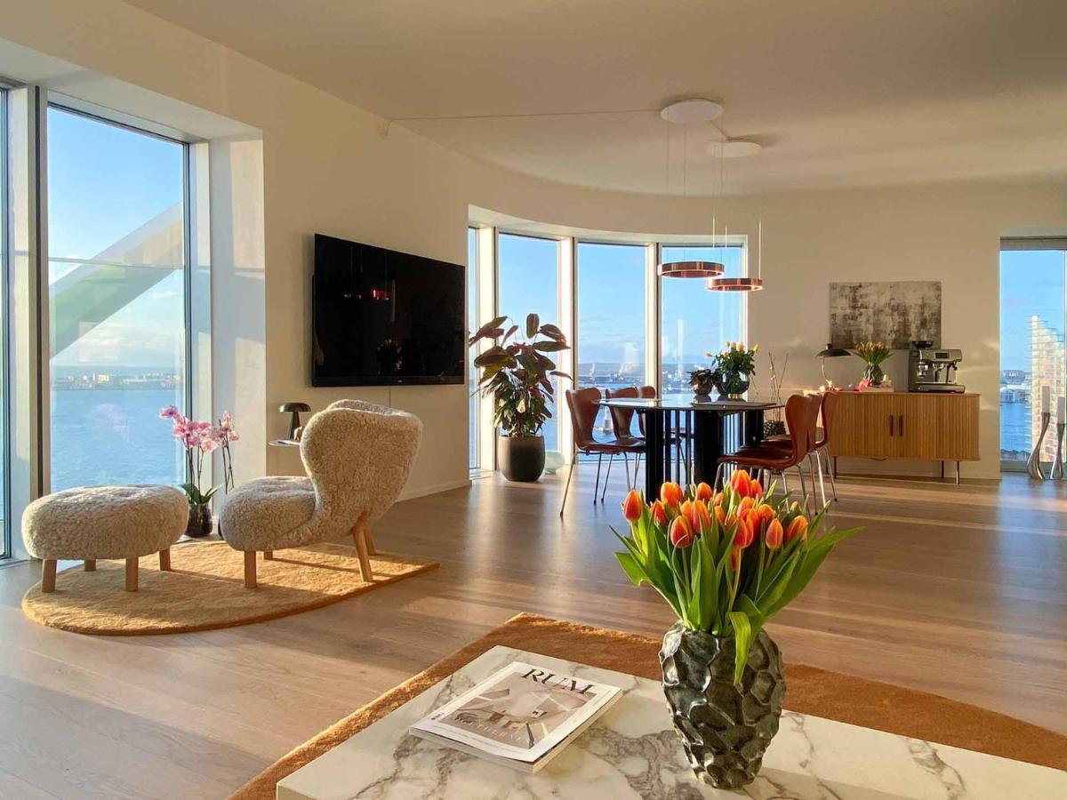 Amazing Sea View Apartment Århus Eksteriør bilde
